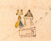 Detalle de la pintura de Mochitlán