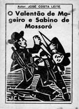 Configurações das imagens de capa dos folhetos de cordel