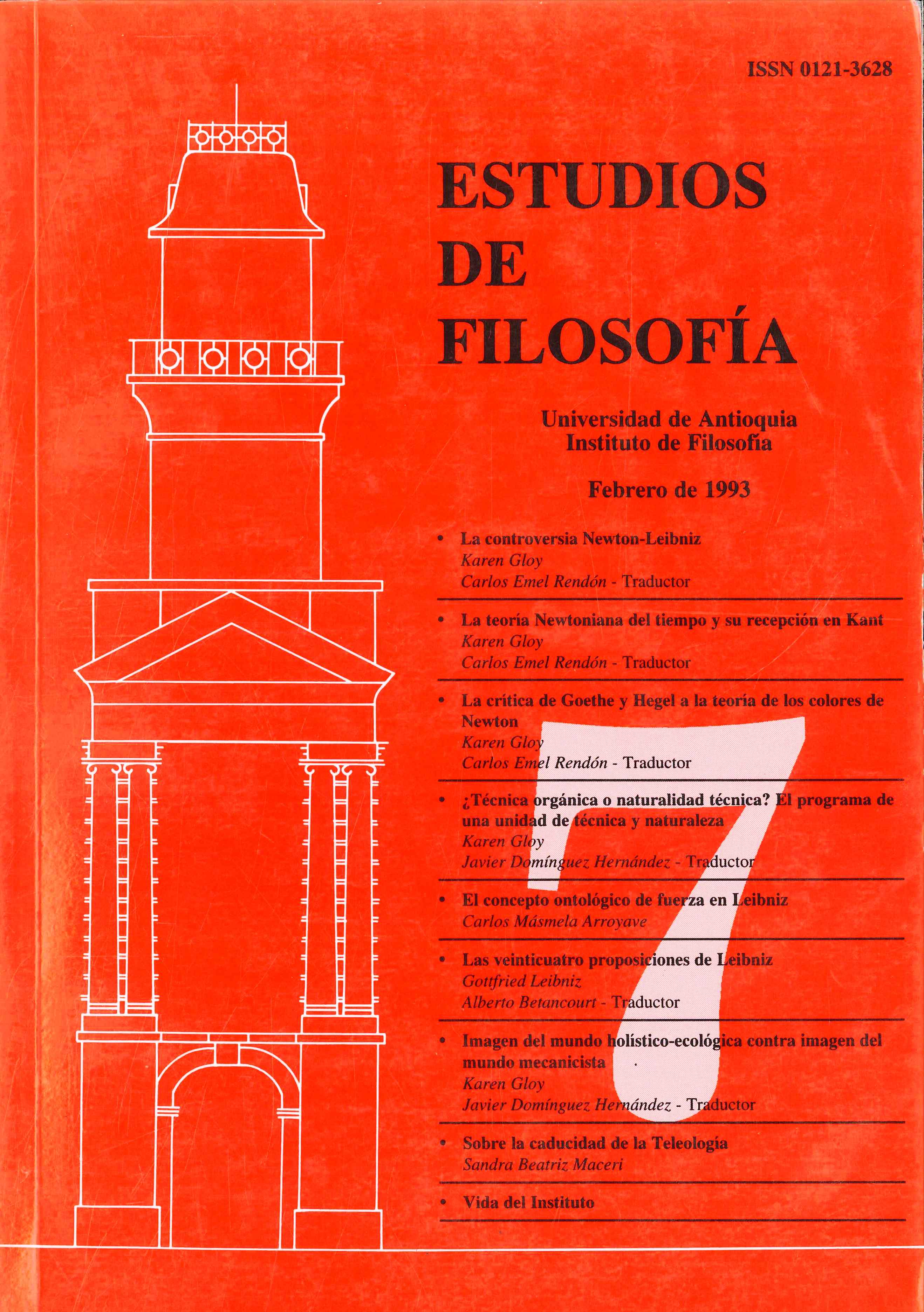 Leibniz S Twenty Four Propositions Estudios De Filosofia