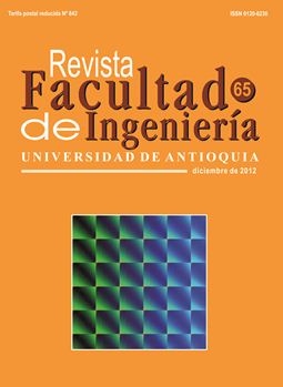 					View No. 65 (2012): Revista Facultad de Ingeniería (Oct-Dec 2012)
				