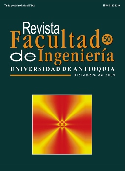 					View No. 50 (2009): Revista Facultad de Ingeniería (Oct-Dec 2009)
				