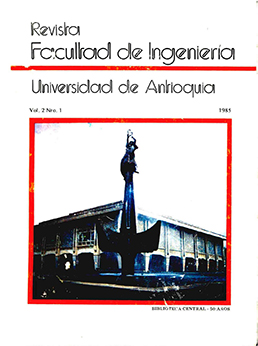 					Ver Núm. 2 (1985): Revista Facultad de Ingeniería (1985)
				