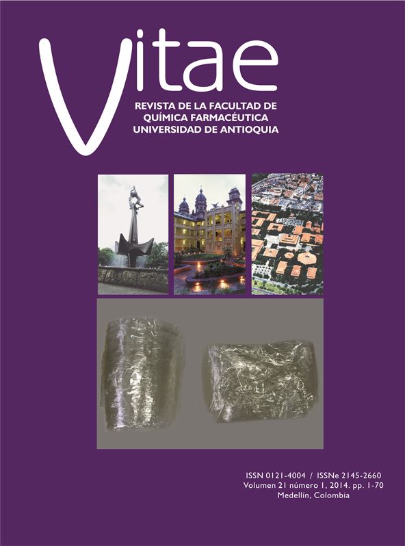 Revista Vitae 2014; 21(1):1-70