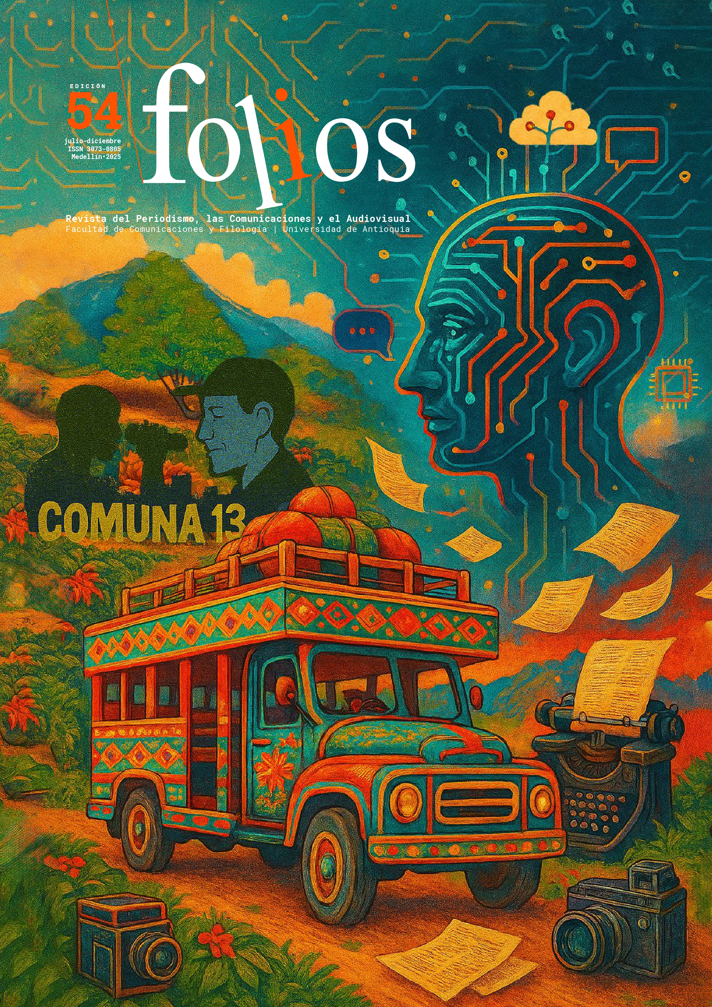 Folios, revista de la Facultad de Comunicaciones y Filología 54